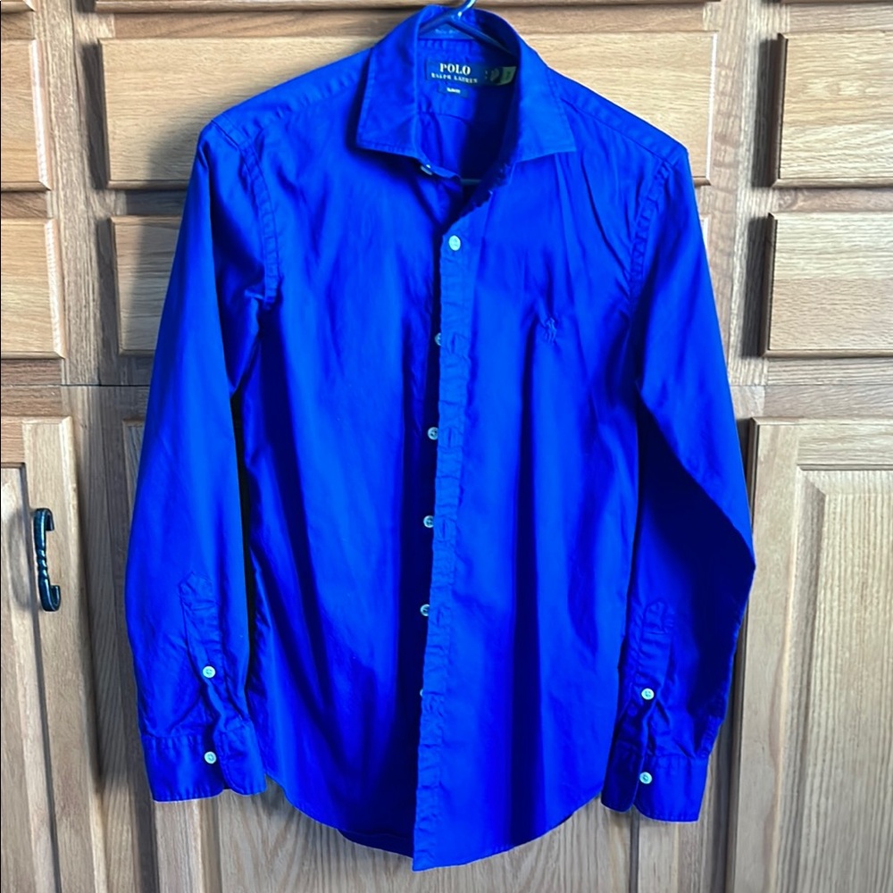 Polo by Ralph Lauren Blue Casual Button Down Shirt